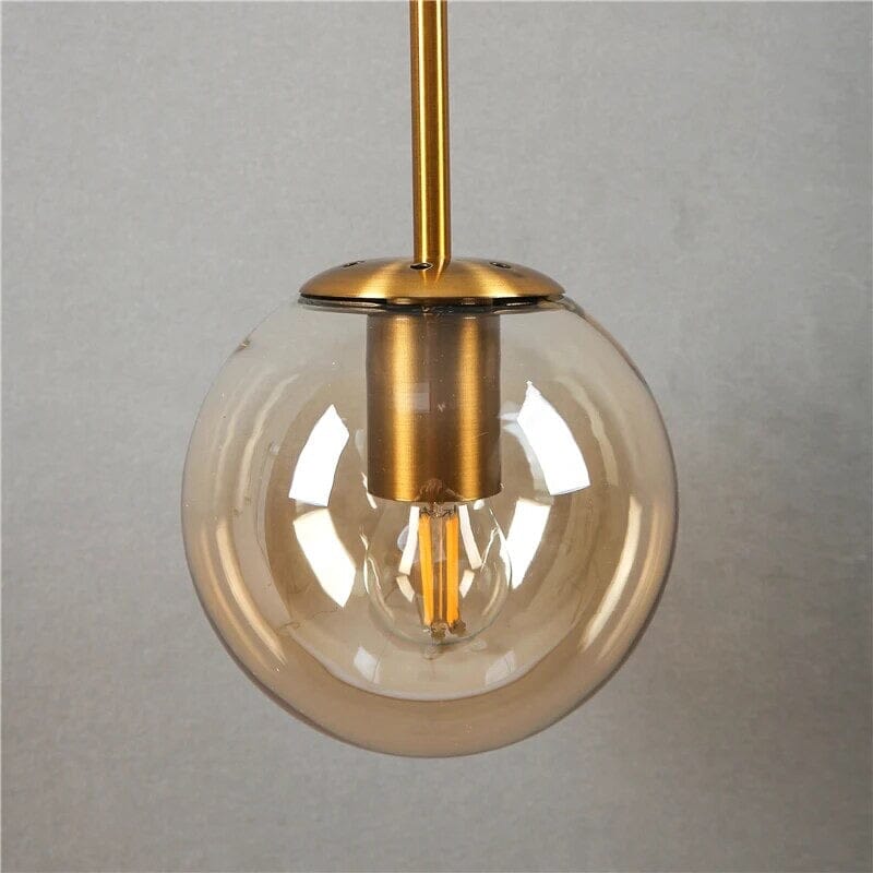 Glas-wandlamp bolvorm – elegante melkglaslamp met modern hangontwerp