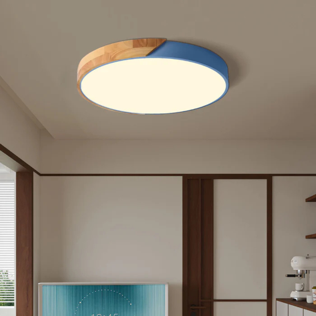 Delora Nord | Skandinavische LED-Deckenlampen aus Holze
