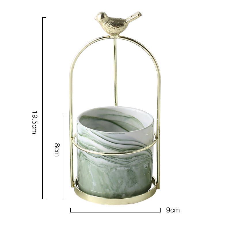 Floravi Aves | dekorative Pflanzengefäße im Vogel-Design