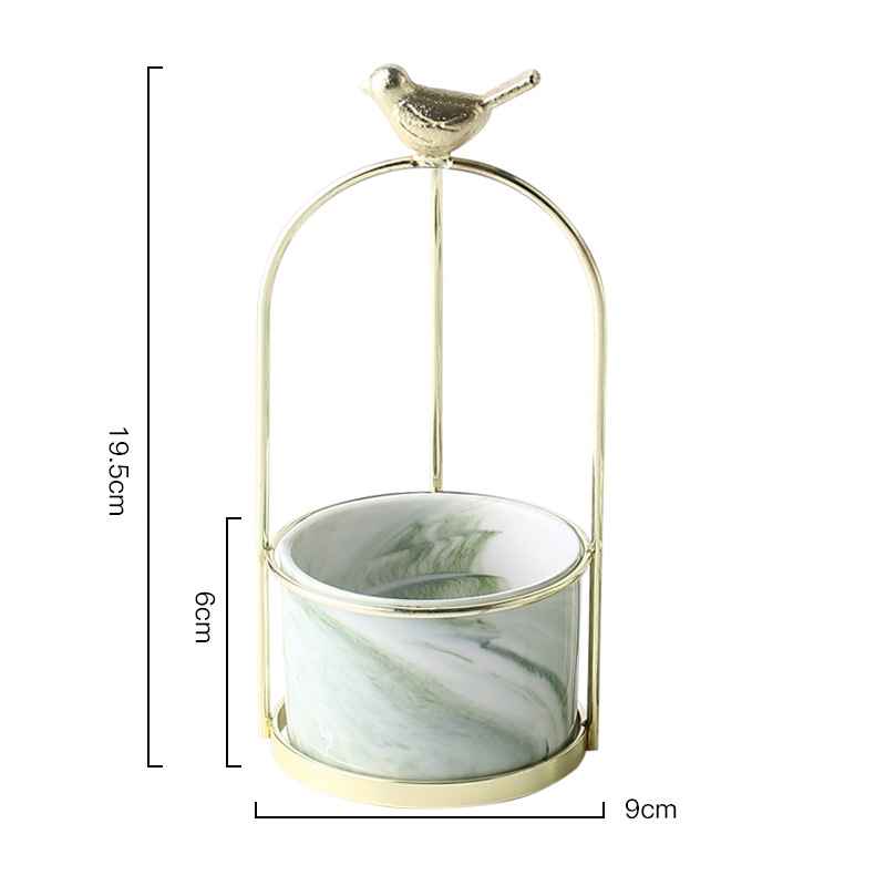 Floravi Aves | dekorative Pflanzengefäße im Vogel-Design