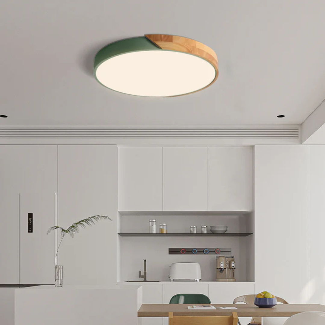 Delora Nord | Skandinavische LED-Deckenlampen aus Holze