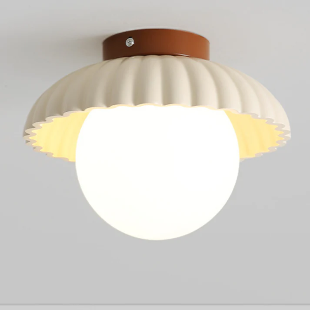 Jiora | Industriel‑Stil Deckenleuchte aus massiven Eisen
