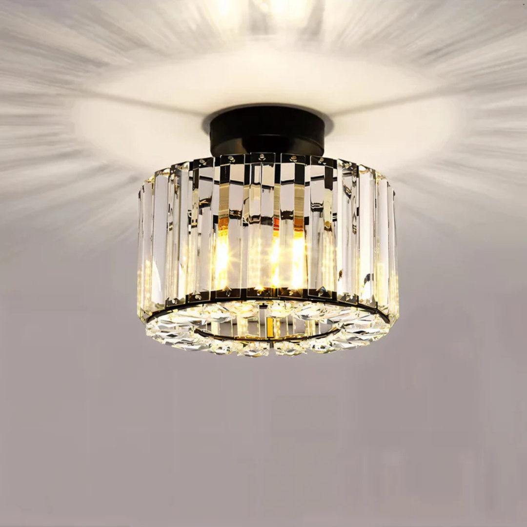Crystala Lume | Kristallen plafondlamp met LED voor stijlvolle woonruimtes