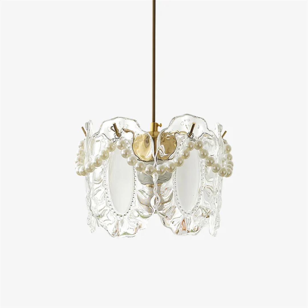 Aetha – Blumenförmige Glas-Pendelleuchte für Esszimmer & Wohnzimmer