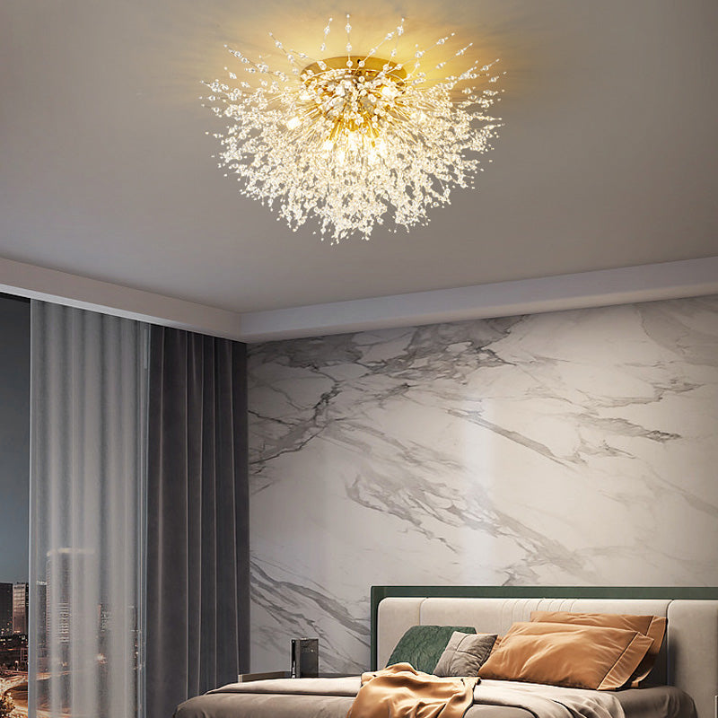 Moderne LED-Hängelampe aus Metall in Weißgold – ideal für Wohnzimmer & Esszimmer