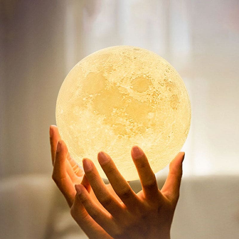 Treylo Luna | Dimbare LED maan tafellamp met afstandsbediening