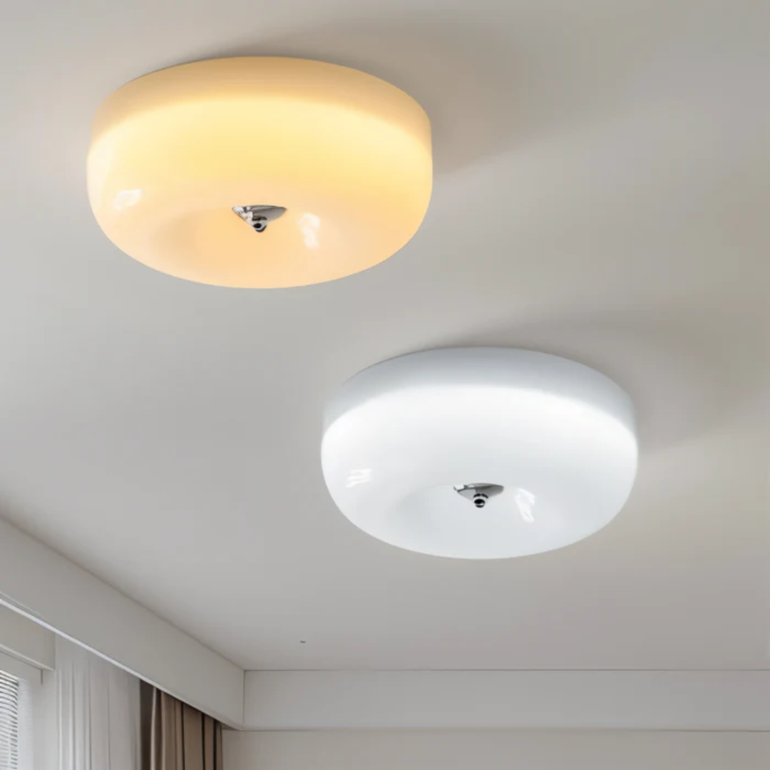 Zyros Lumea | Scandinavische LED plafondlamp met warm wit licht