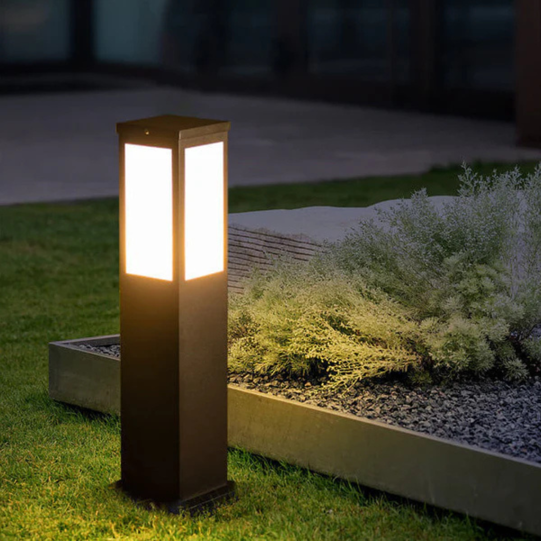Lunviora Halo | Op zonne-energie werkende design buitenlamp met zacht lichteffect