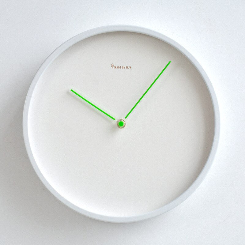 NordLign | Nordische Minimalistische Wanduhr | Skandinavisches Design & zeitlose Ästhetik für moderne Räume
