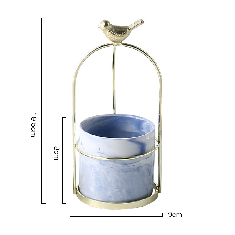 Floravi Aves | dekorative Pflanzengefäße im Vogel-Design