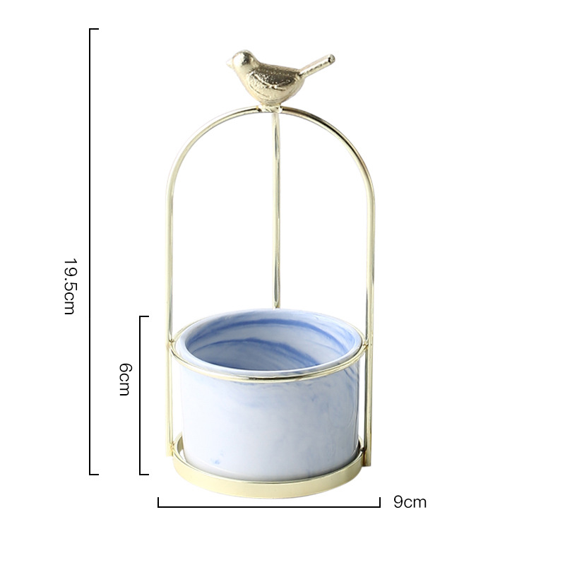 Floravi Aves | dekorative Pflanzengefäße im Vogel-Design