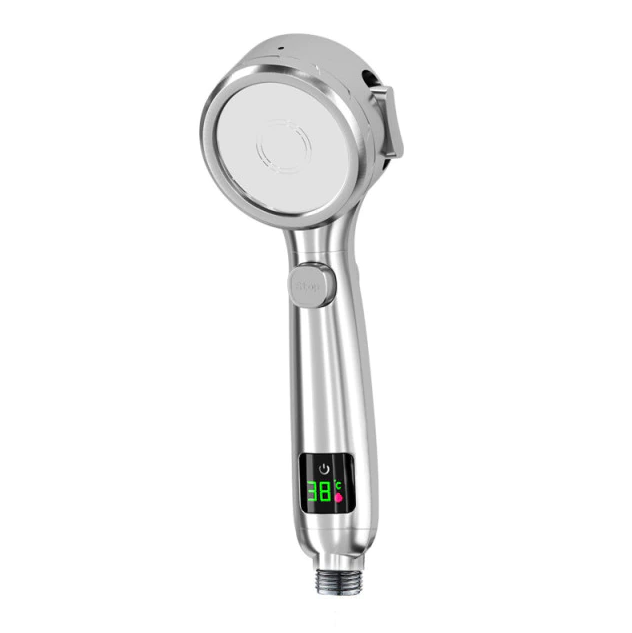 HydroSense Flow | LED-douchekop met filter en temperatuurweergave