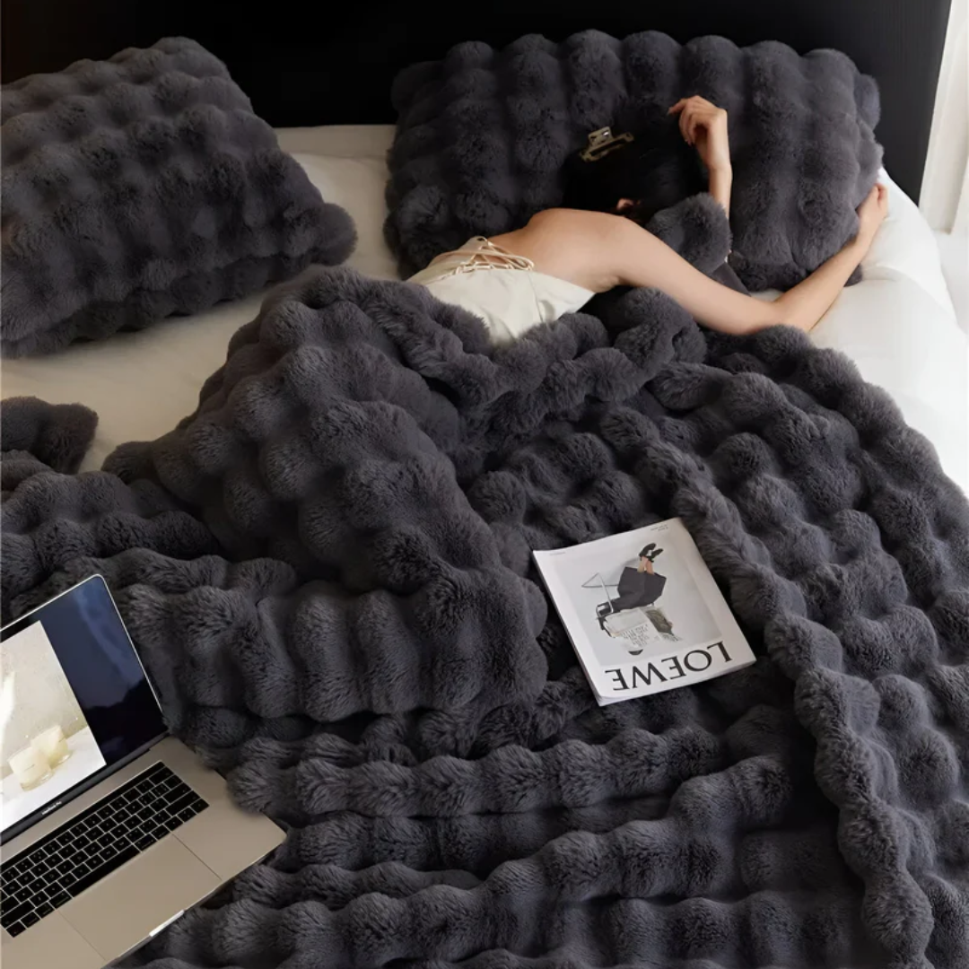 SovaLoom™ | Fluffy flanellen dekbedovertrek