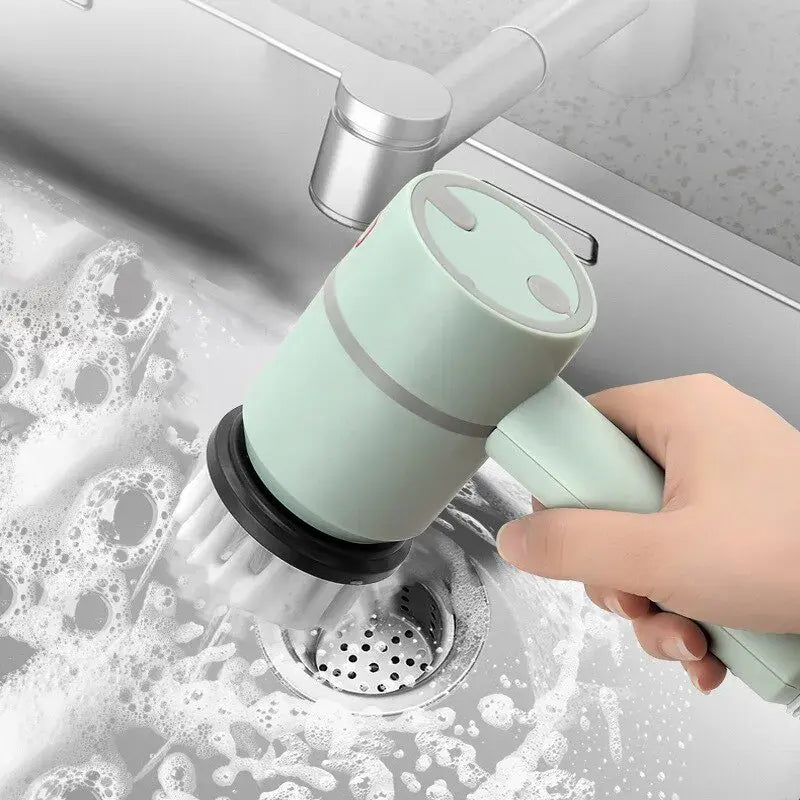 Cleanova SpinBrush | Oplaadbare elektrische reinigingsborstel met 360° rotatie & IPX7