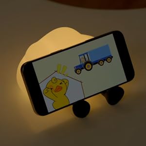 Nuvia Lumo | USB-oplaadbare LED-bedlamp in de vorm van een wolk met touchdimmer