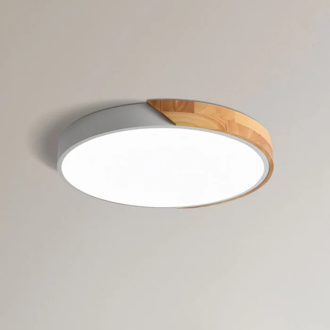 Delora Nord | Skandinavische LED-Deckenlampen aus Holze
