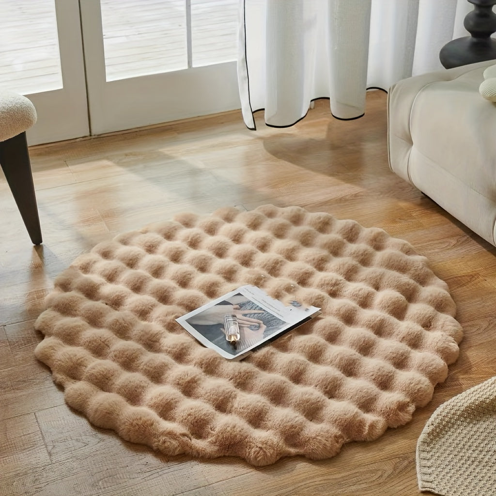 Velora Circa | Runder Teppich im eleganten Design für stilvolle Wohnräume