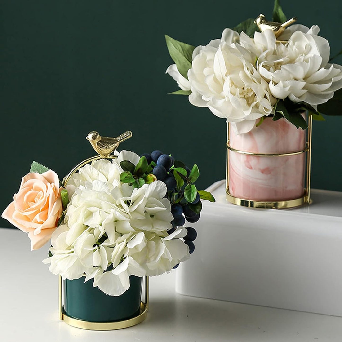 Floravi Aves | dekorative Pflanzengefäße im Vogel-Design