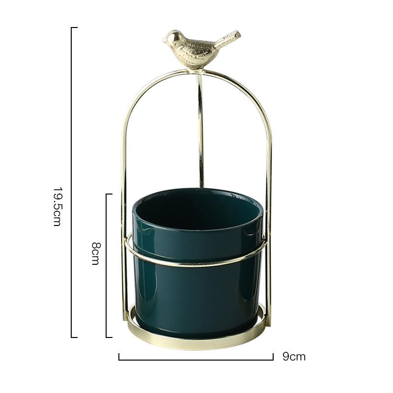 Floravi Aves | dekorative Pflanzengefäße im Vogel-Design