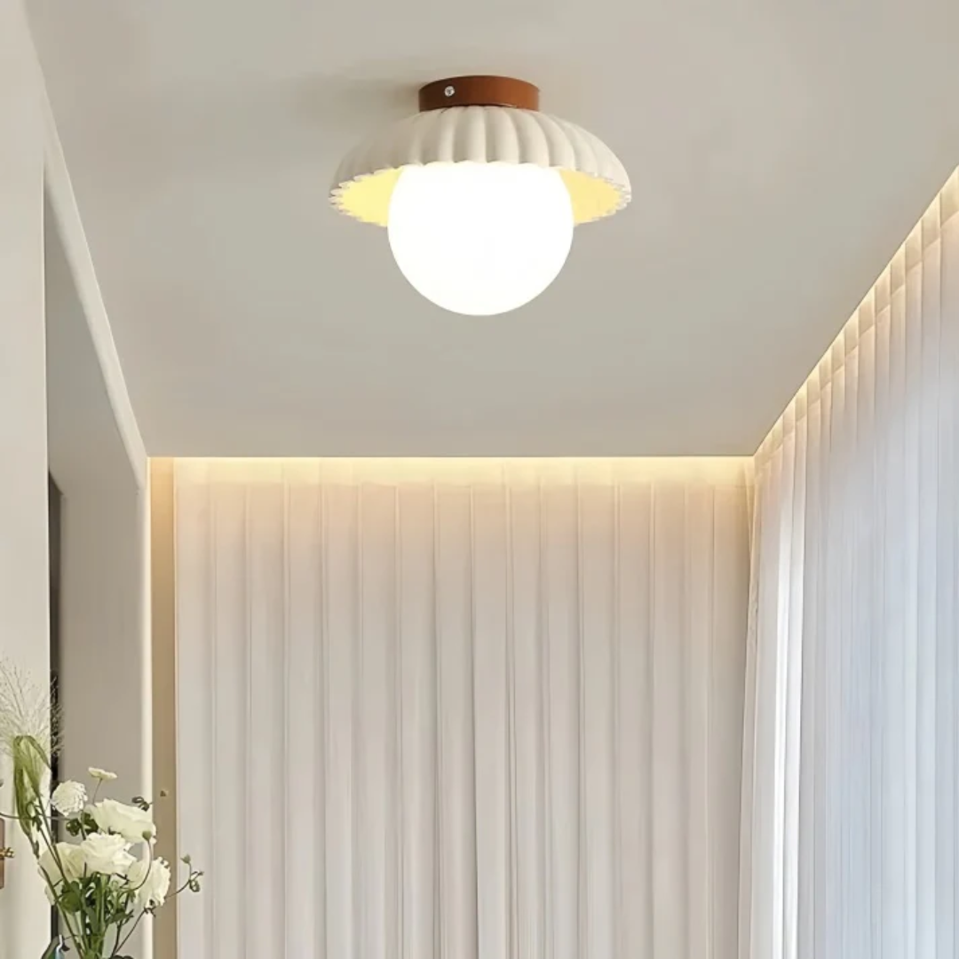 Jiora | Industriel‑Stil Deckenleuchte aus massiven Eisen
