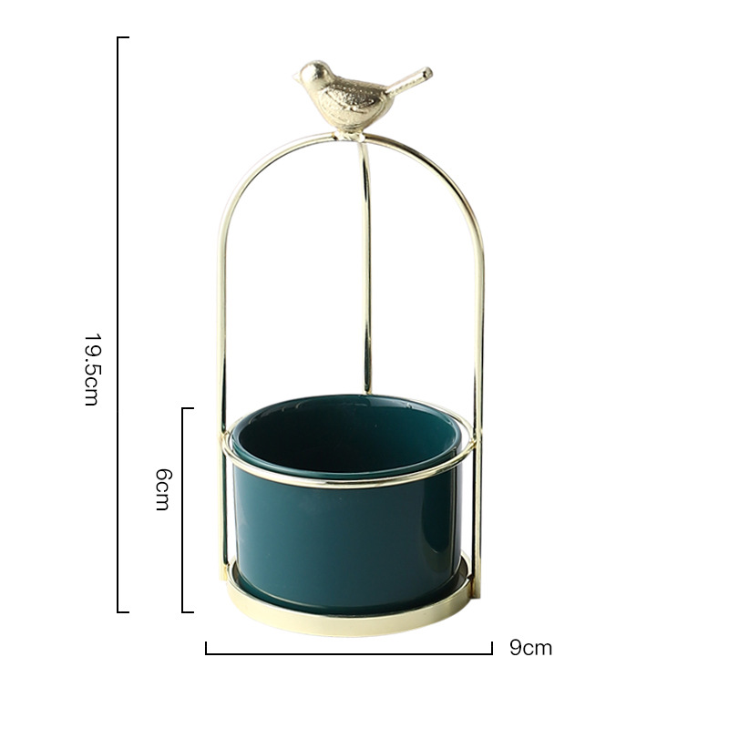 Floravi Aves | dekorative Pflanzengefäße im Vogel-Design