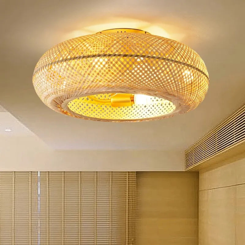 BambooAir Circo | Deckenventilator mit LED-Licht und Fernbedienung im modernen Design