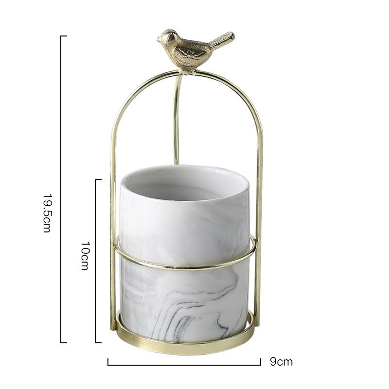 Floravi Aves | dekorative Pflanzengefäße im Vogel-Design
