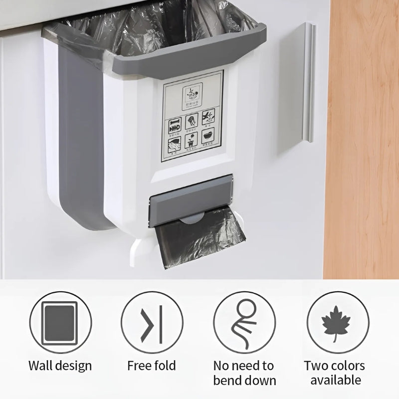 FoldBin™ | Faltbarer Hänge-Mülleimer