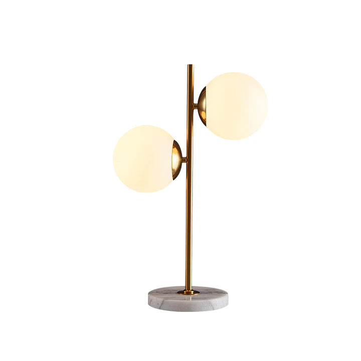 Castelora | Skulpturale LED-Tischleuchte im modernen Design