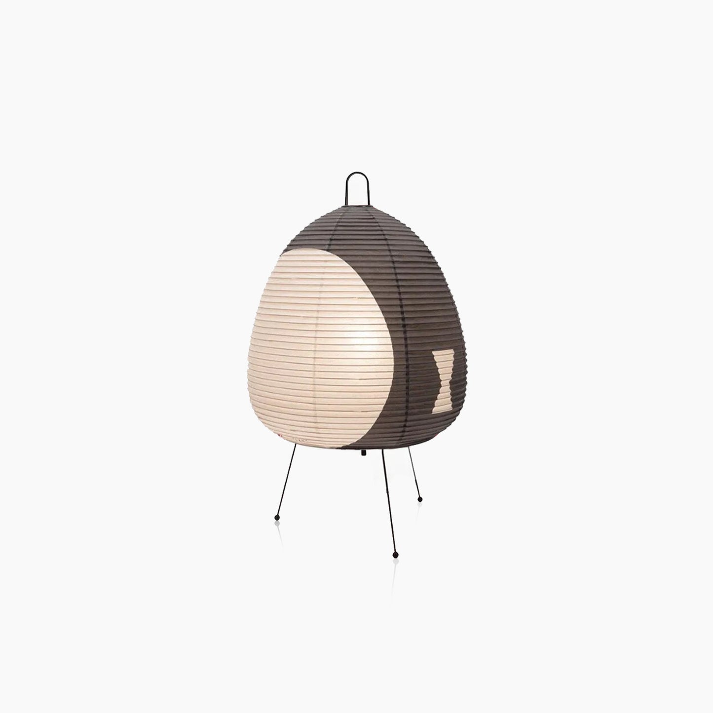 Yunari Haze | Gekleurde rijstpapieren lamp in Japanse Wabi-Sabi stijl