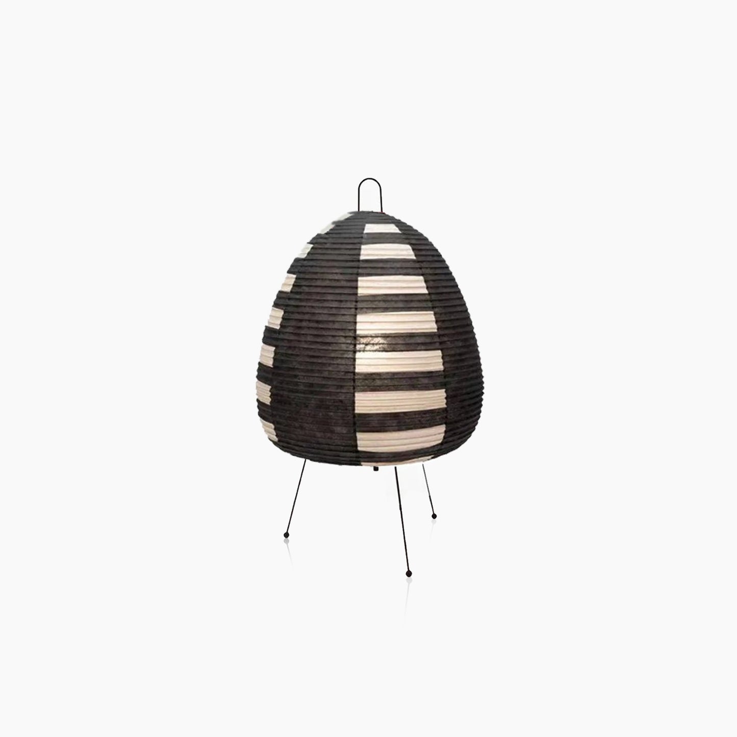 Yunari Haze | Gekleurde rijstpapieren lamp in Japanse Wabi-Sabi stijl