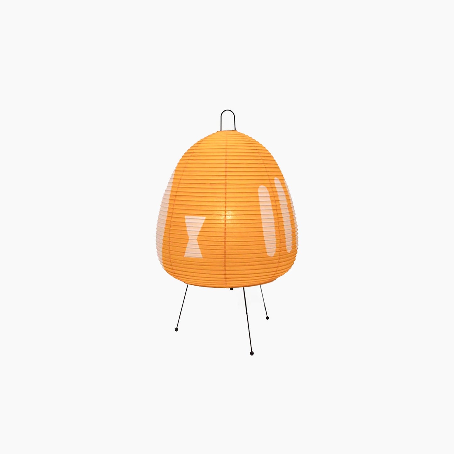 Yunari Haze | Gekleurde rijstpapieren lamp in Japanse Wabi-Sabi stijl