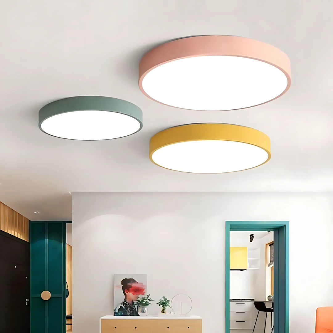 Delora Nord | Skandinavische LED-Deckenlampen aus Holze