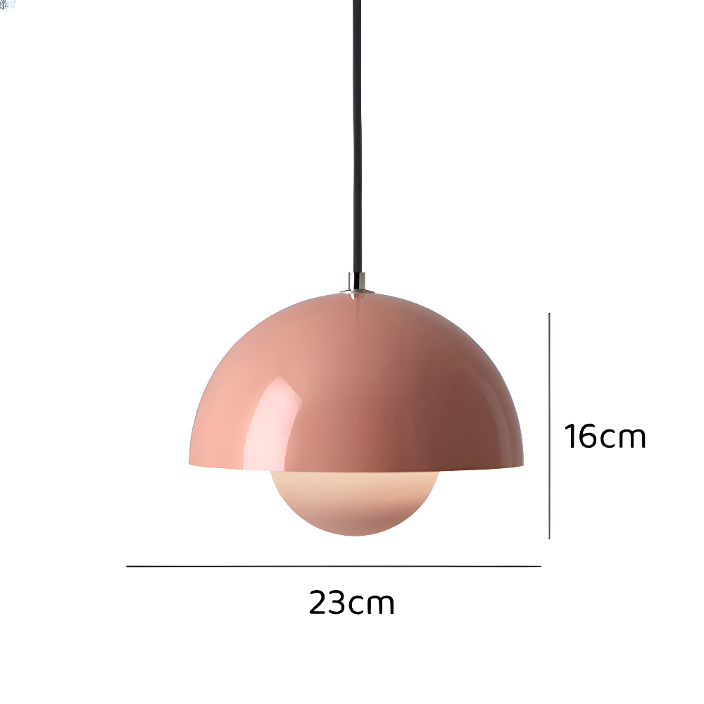DomeBud Lampe | Dekorative Hängelampe in Blumentopf-Optik für modernes Wohnen