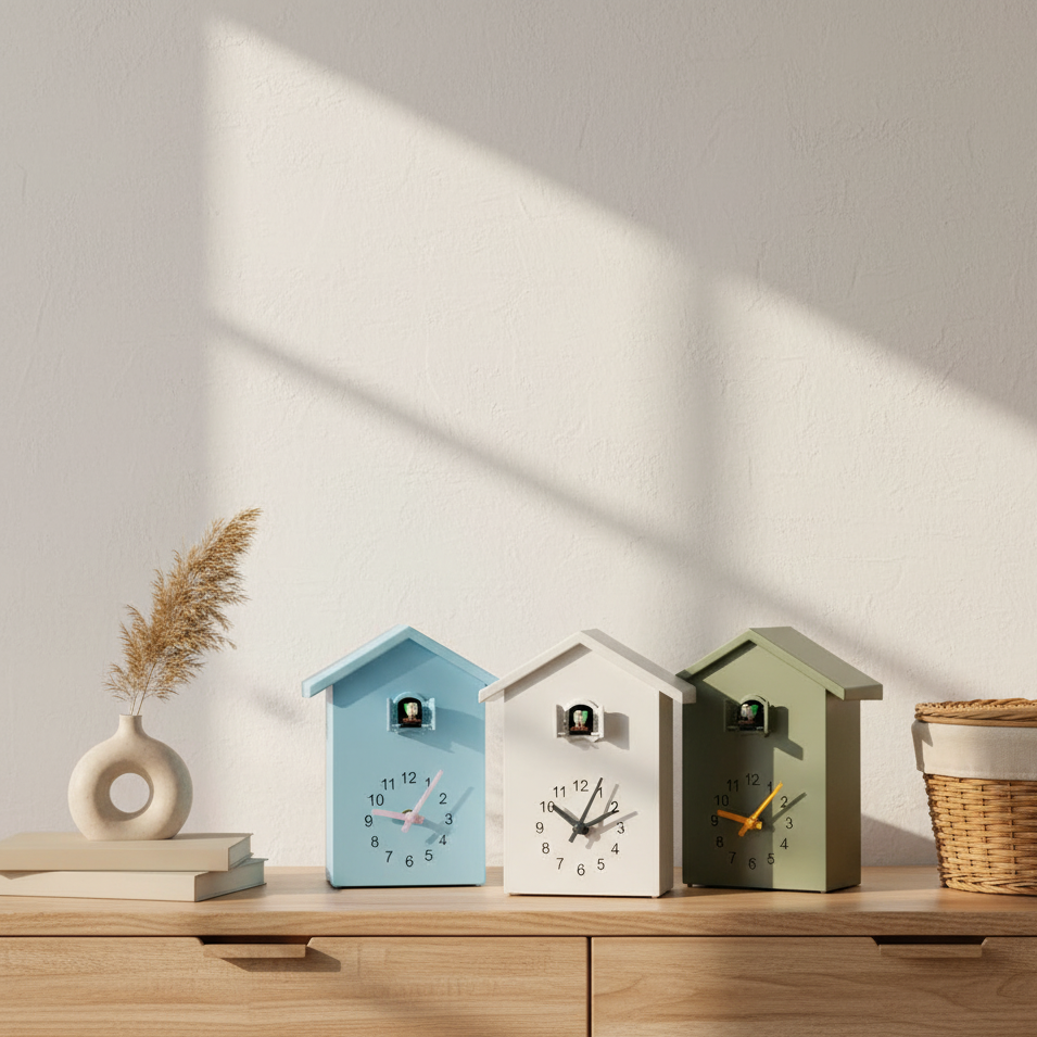 CuckooNova | Moderne Kuckucksuhr mit traditionellem Charme | Zeitloses Design & nostalgischer Klang