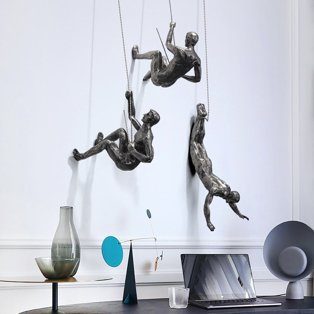 ArtiClimb wandfiguur | Klimsculptuur van kunsthars