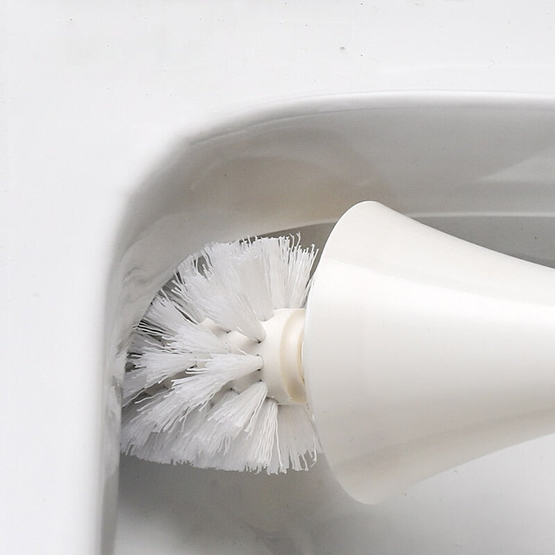 EliteClean Design toiletborstel | Hygiënische toiletborstel met spatkap en opvangbak