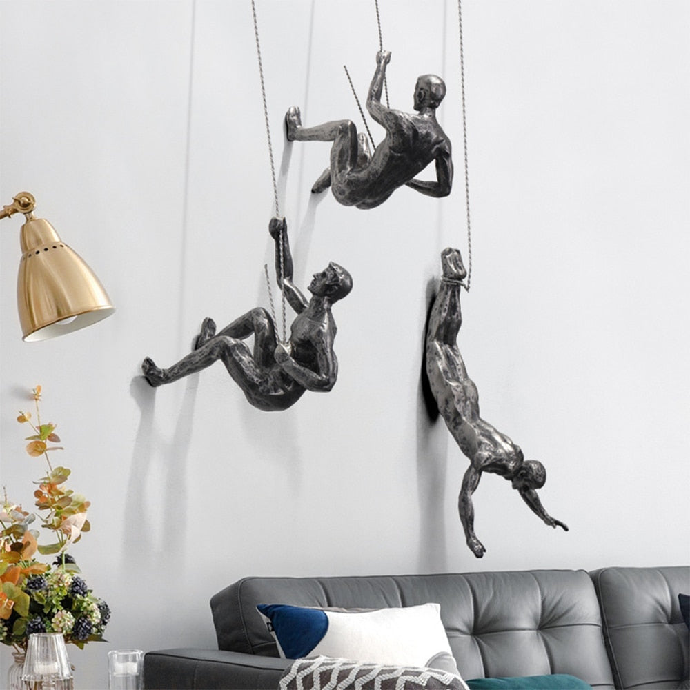 ArtiClimb wandfiguur | Klimsculptuur van kunsthars