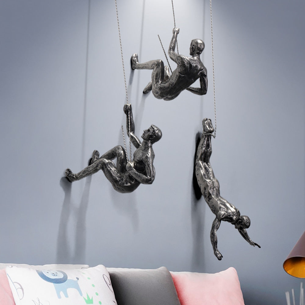 ArtiClimb wandfiguur | Klimsculptuur van kunsthars