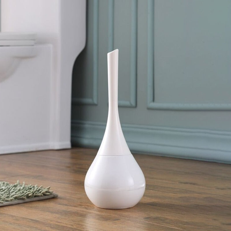 EliteClean Design toiletborstel | Hygiënische toiletborstel met spatkap en opvangbak