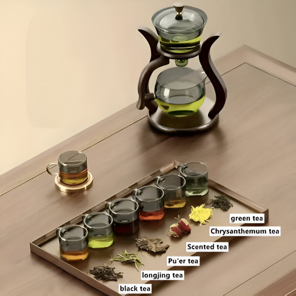 Serica Pour | Tropffreie Teekanne mit magnetischem Ausguss & Sieb – ergonomisch & handgefertigt