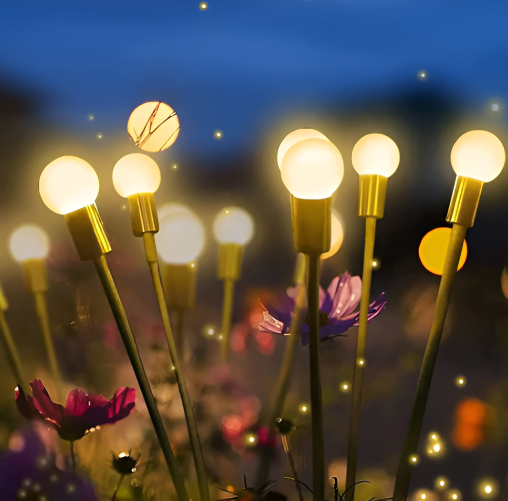 VuurvliegGlow | Zonne-tuinverlichting met vuurvliegeffect en warm wit licht
