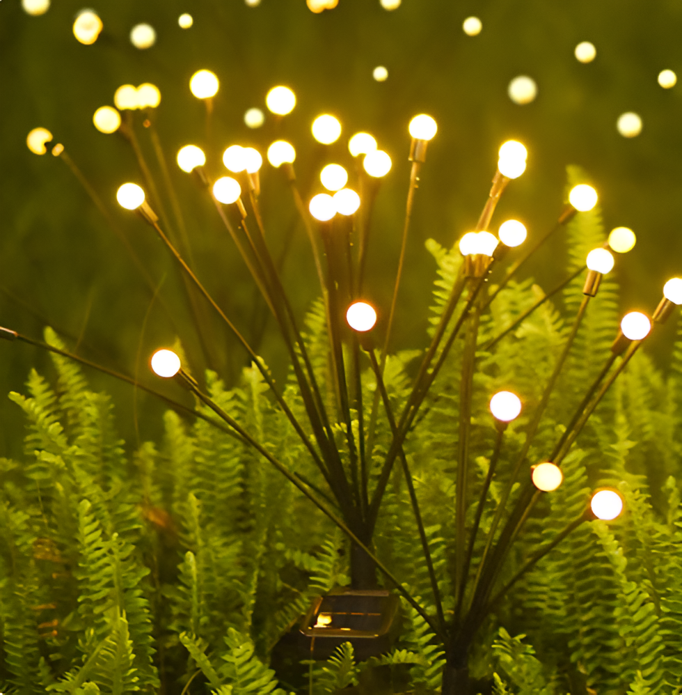 VuurvliegGlow | Zonne-tuinverlichting met vuurvliegeffect en warm wit licht