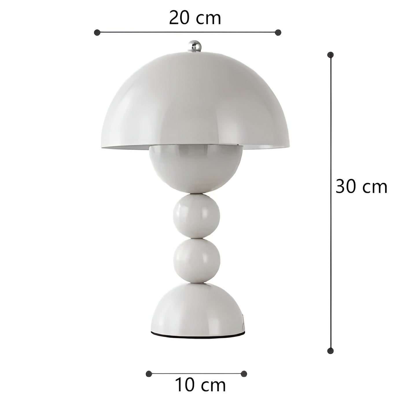 Lyssa | Scandinavische LED-tafellamp met dimfunctie