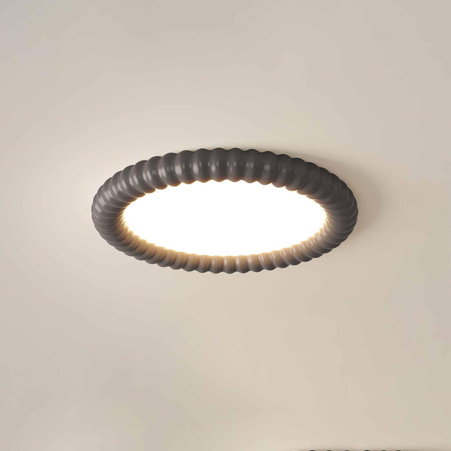 Aetheria – Moderne LED-plafondlamp met golvend ontwerp