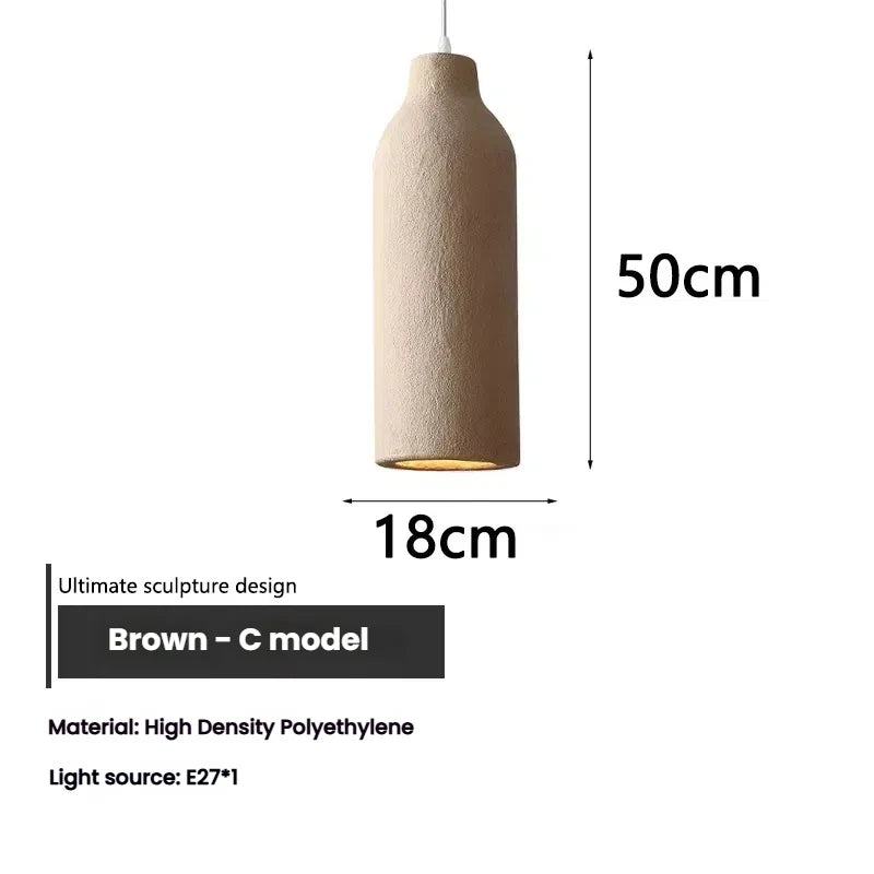 Halo Sabié | Design LED hanglamp in Wabi-Sabi stijl voor woonkamer & eetkamer
