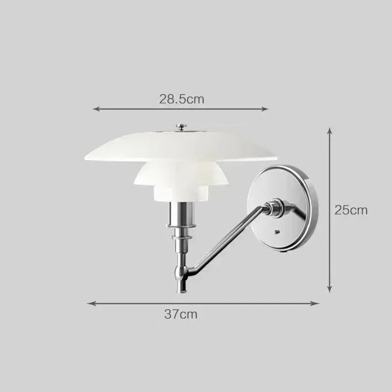 Eosphoros | Moderne Metall-Wandleuchte im minimalistischen Stil
