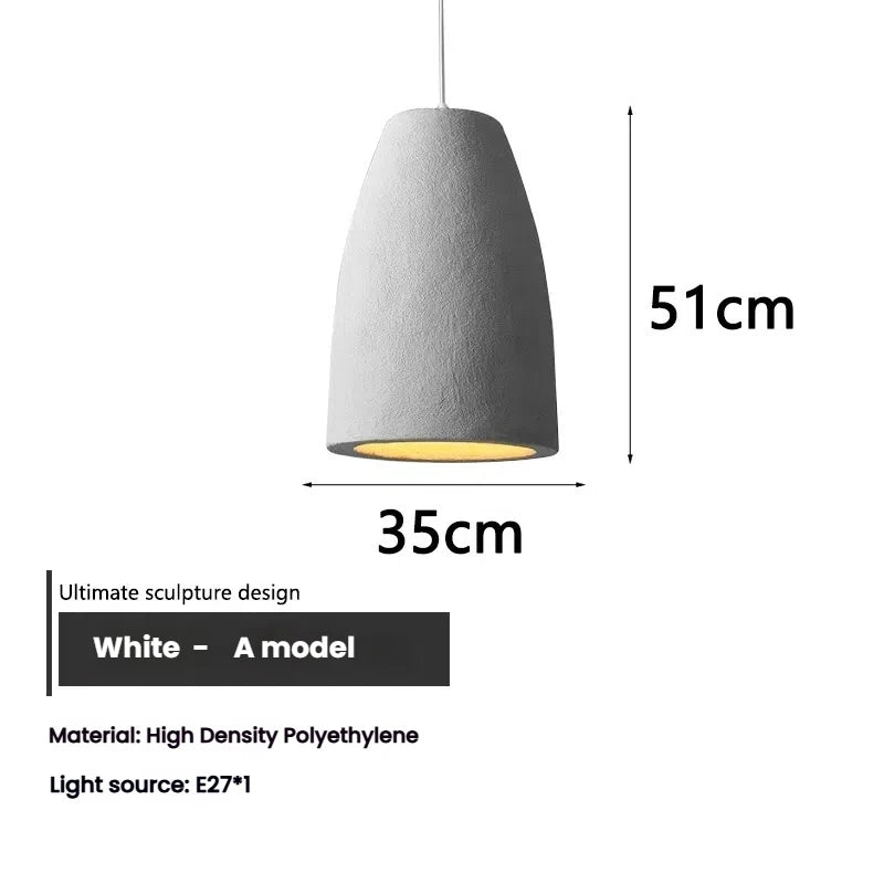 Halo Sabié | Designer-LED-Pendelleuchte im Wabi-Sabi-Stil für Wohnzimmer & Essbereich