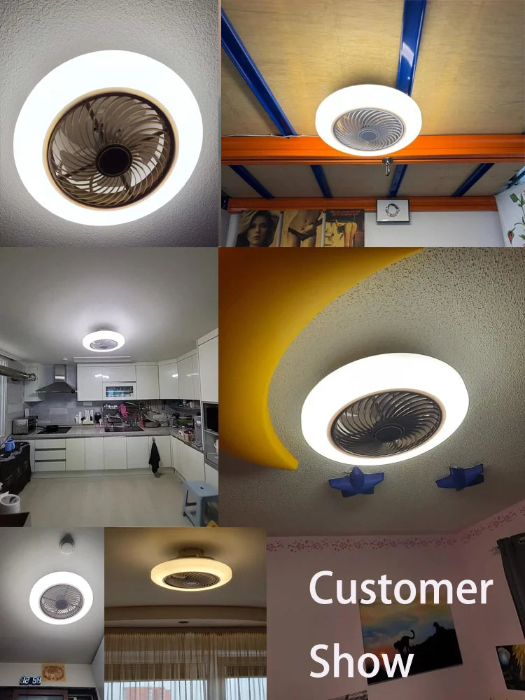 Aeralis Fold | Intelligenter Deckenventilator mit Licht & einziehbaren Flügeln – leise & fernsteuerbar