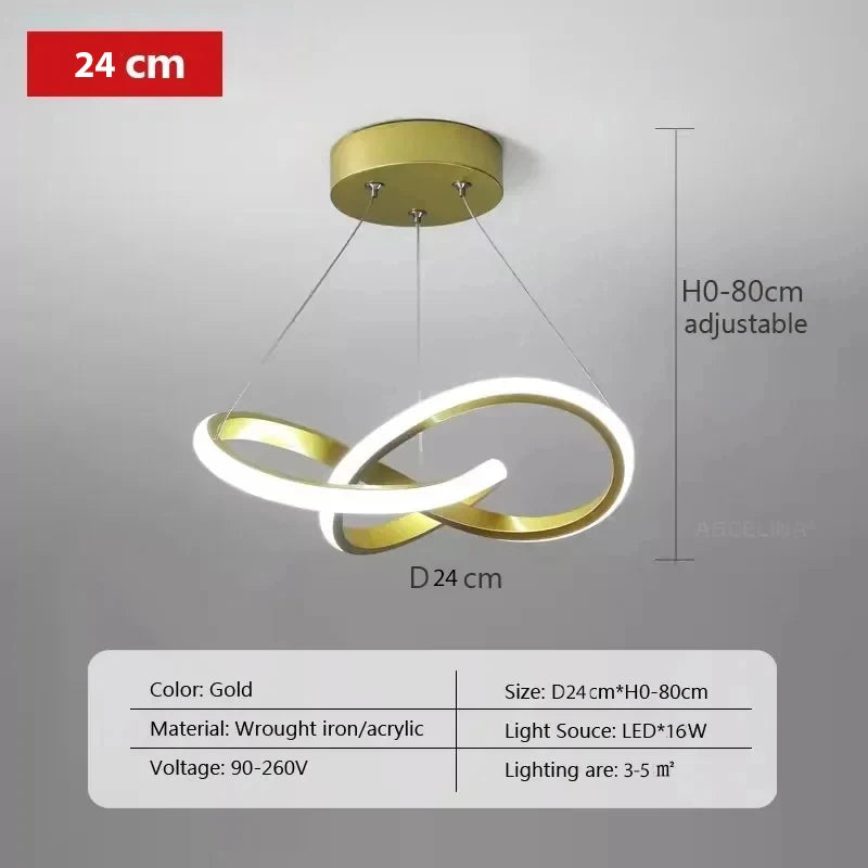 Nivoa Tynn | Schmale LED-Pendelleuchte im nordischen Stil für Flur und Wohnbereich